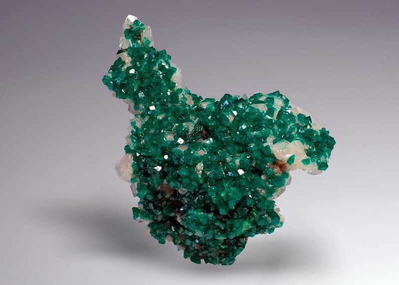 Green Crystals on Rock — Neutral