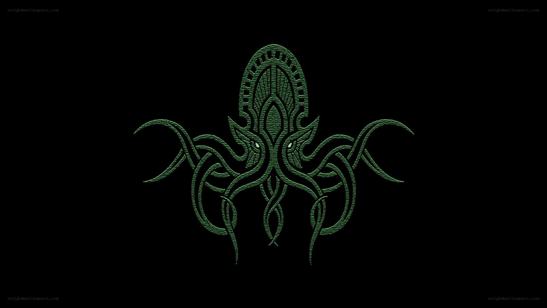 green cthulhu symbol