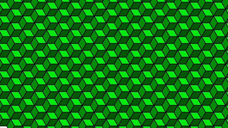 green cube pattern background