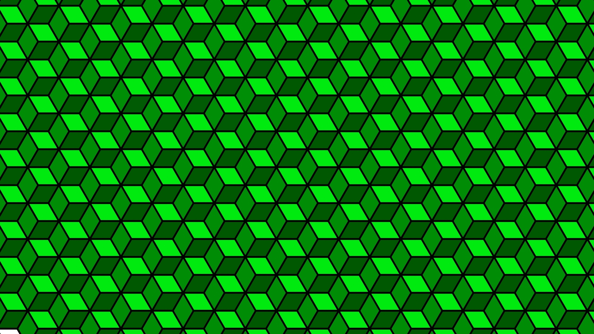 green cube pattern background