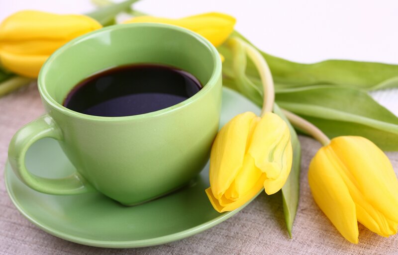 Green Cup of Coffee