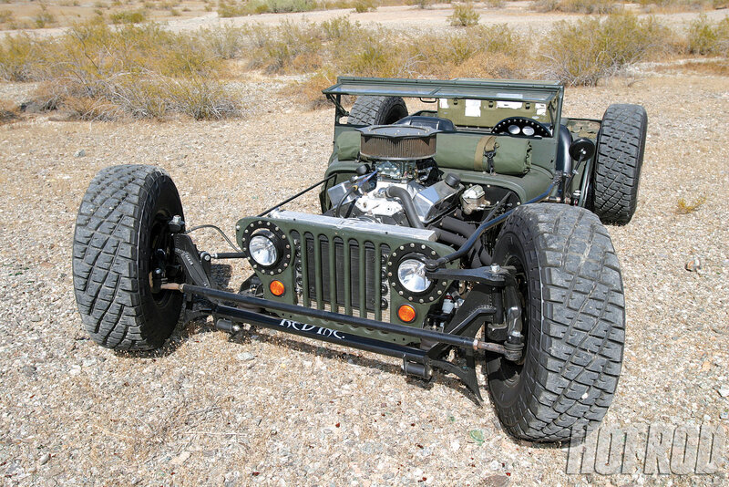 Green Custom Jeep