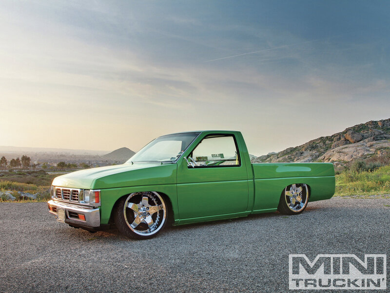Green Custom Pickup Truck — Serene