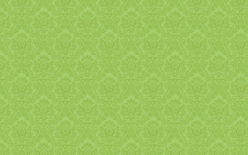 Green Damask Pattern — Calm