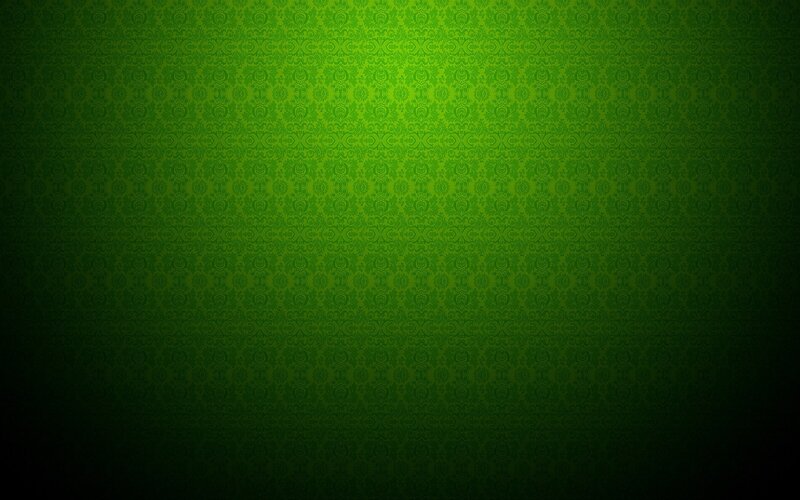 Green Damask Pattern — Dark