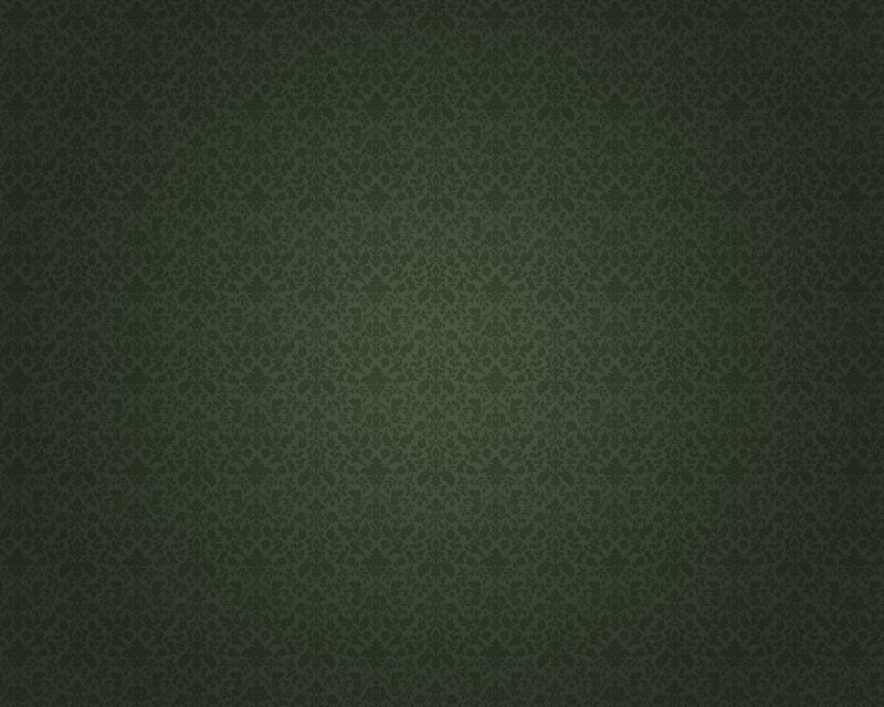 Green Damask Pattern — Neutral, Abstract, Black