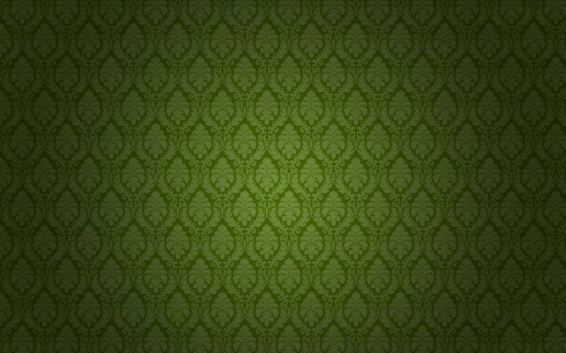 Green Damask Pattern — Neutral, Abstract, Texture