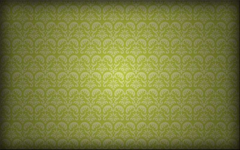 Green Damask Pattern — Neutral