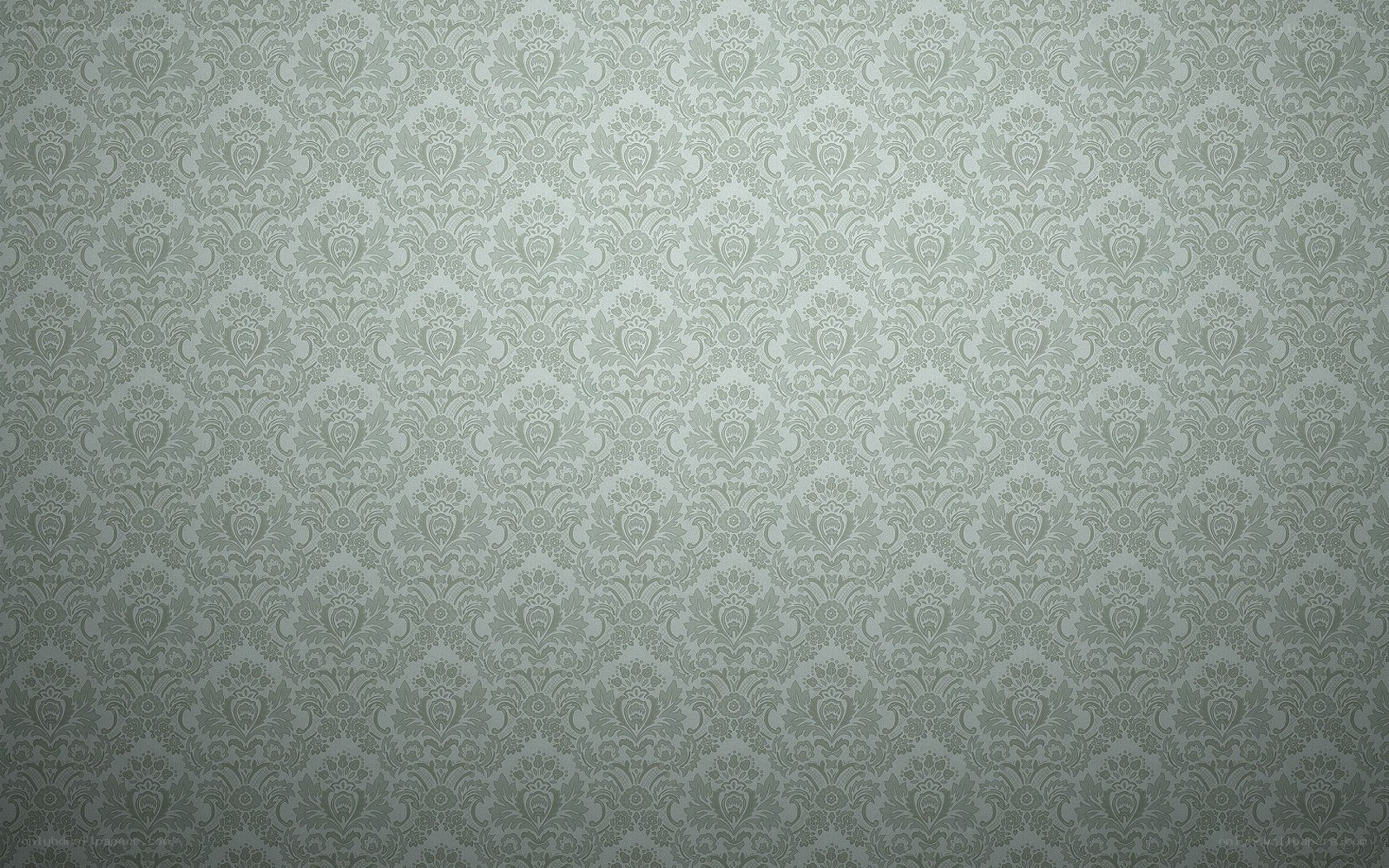 green damask wallpaper pattern