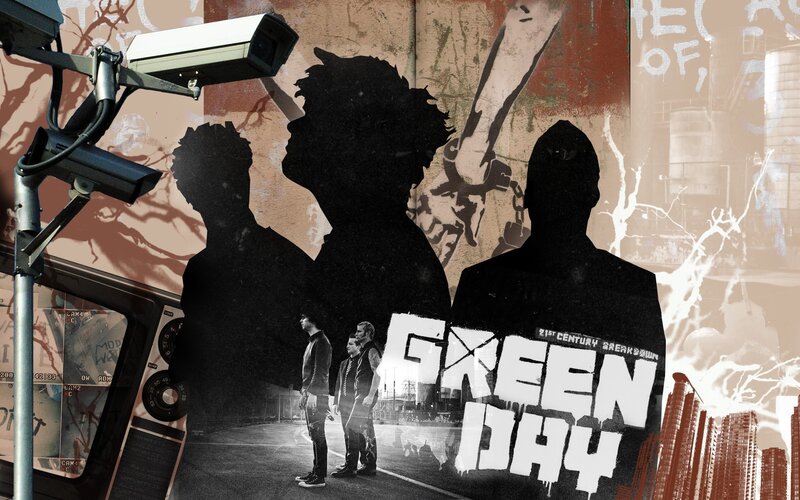 Green Day album cover art