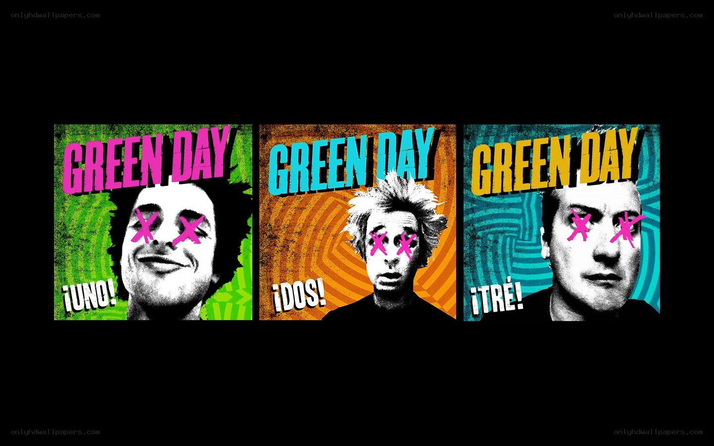 Green Day album covers