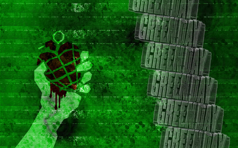 Green Day band logo art