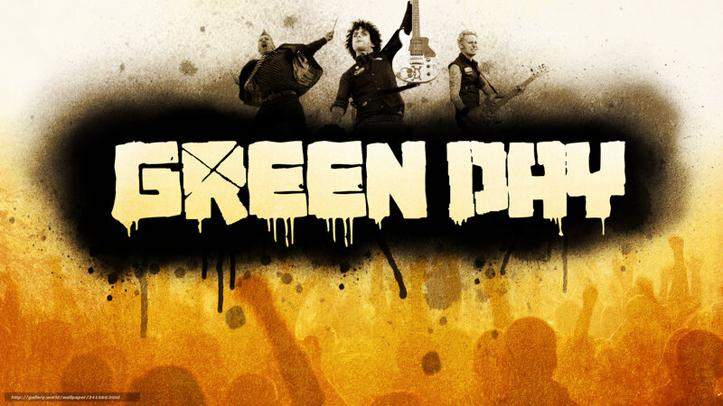 Green Day band wallpaper