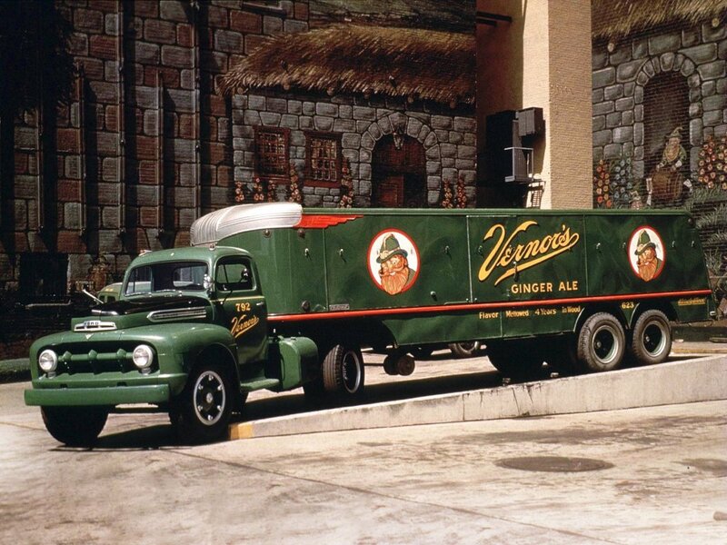 Green Delivery Truck
