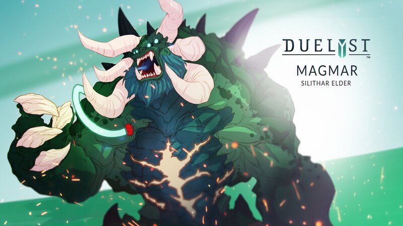 Green Demon Creature — Dramatic