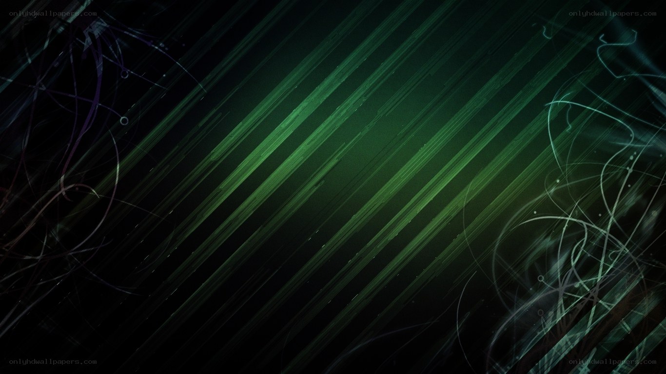 green diagonal light streaks