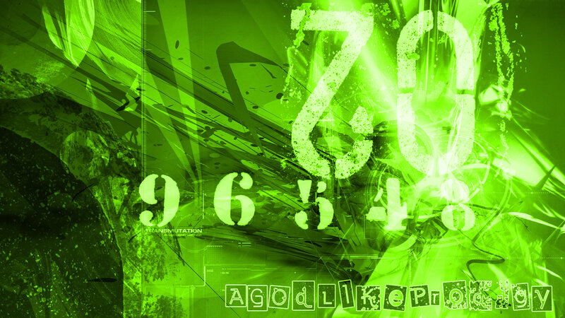 Green Digital Art