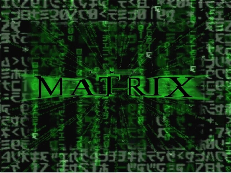 Green Digital Code Rain — Black, Dramatic, Digital Art, Text