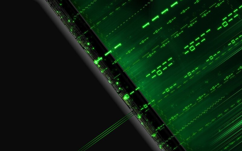 Green Digital Code Stream — Technological