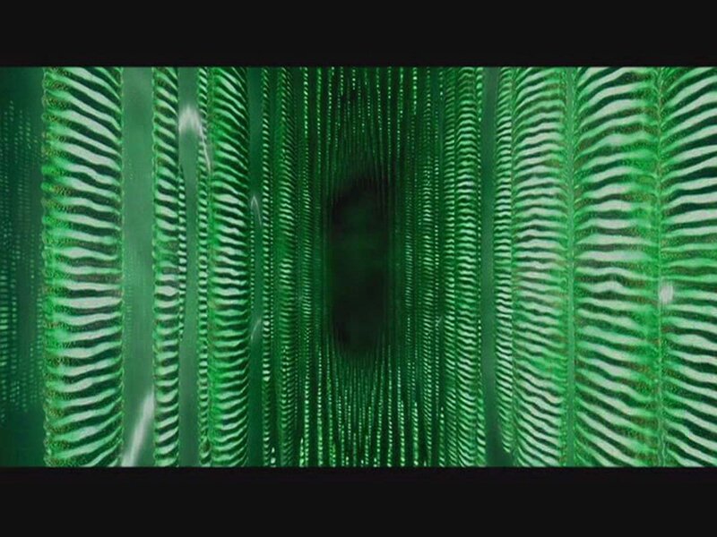 Green Digital Rain — Dramatic, Abstract