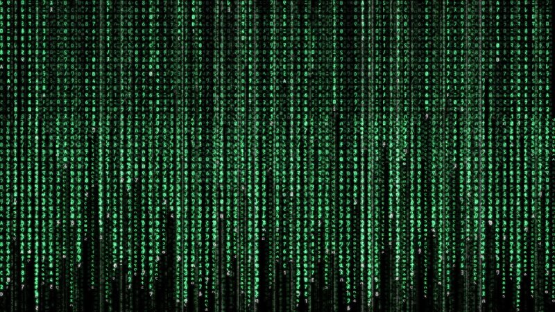Green Digital Rain — Technological