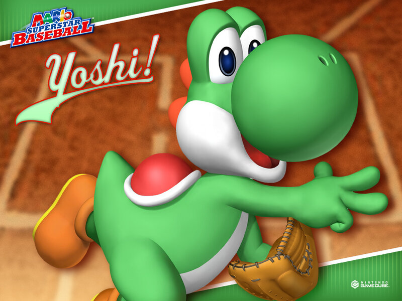 Green Dinosaur Baseball Player
