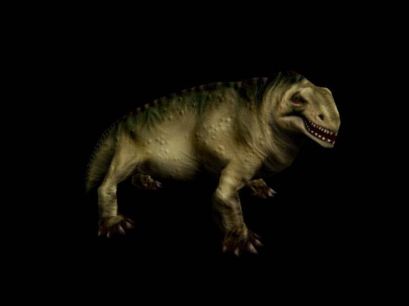Green Dinosaur Creature
