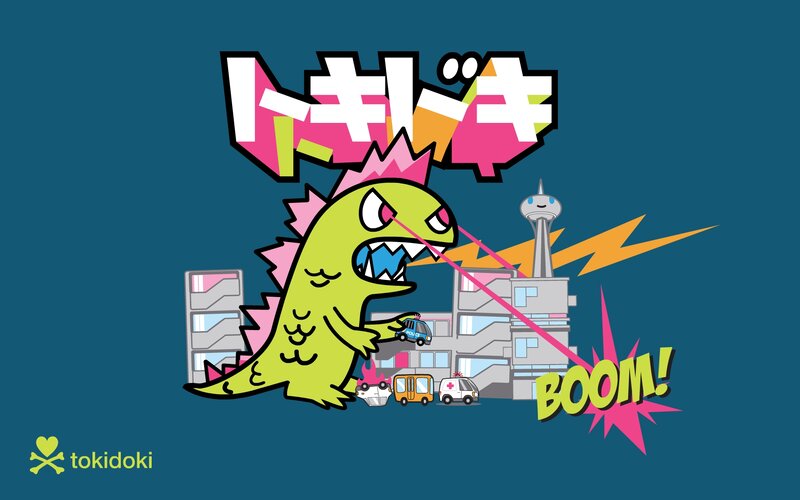 Green Dinosaur Monster