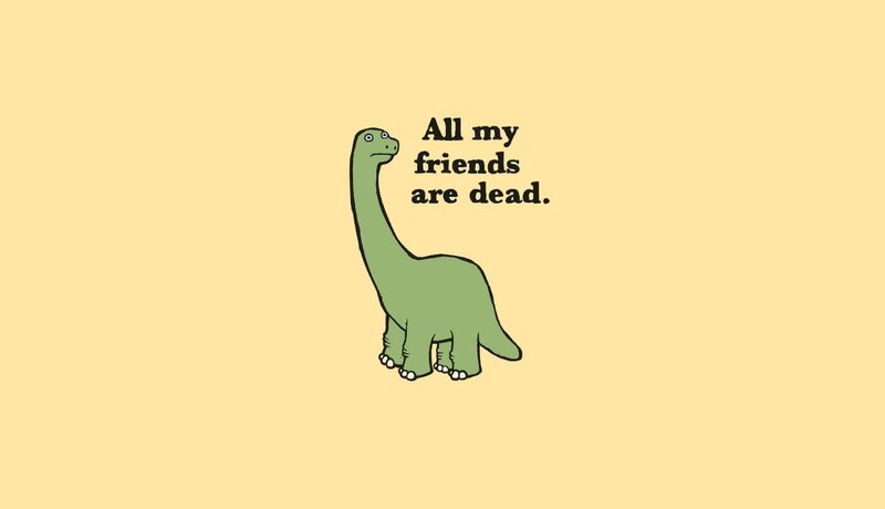Green Dinosaur Standing — Yellow