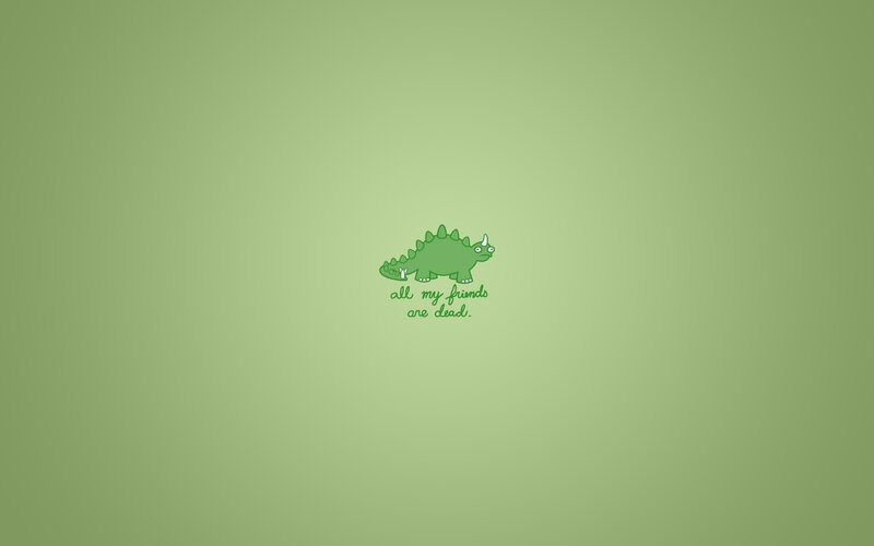 green dinosaur wallpaper