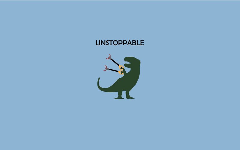 Green Dinosaur with Tools