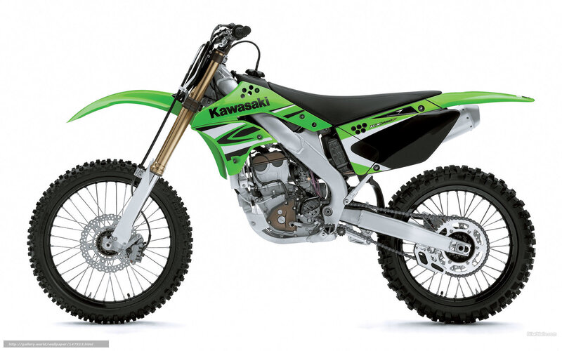 Green Dirt Bike — Neutral, Photograph, Motorcycle, Seat