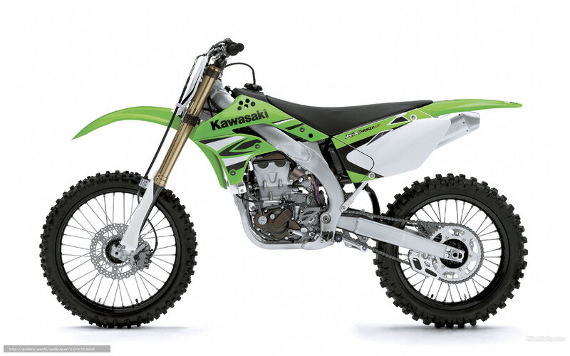 Green Dirt Bike — Neutral