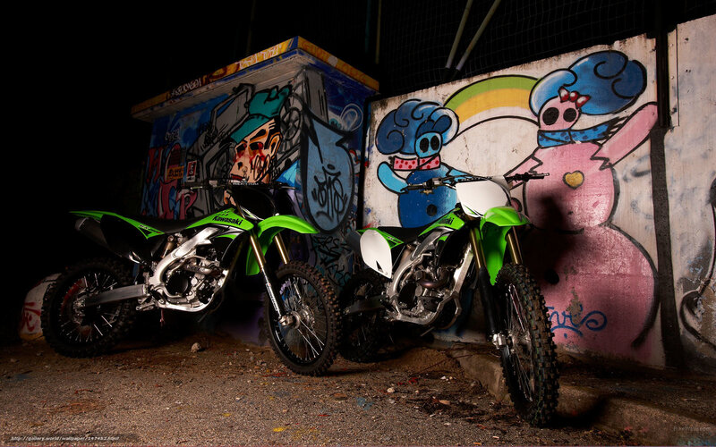 Green Dirt Bikes
