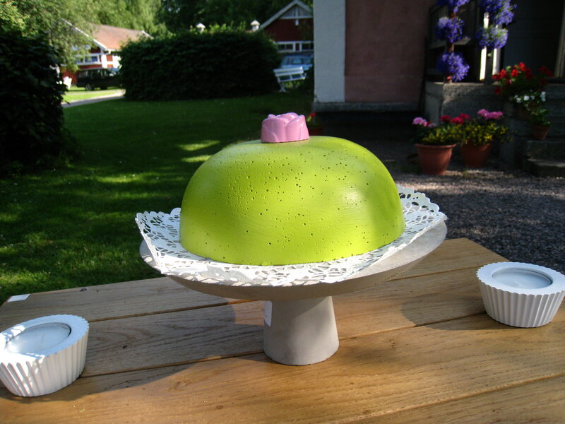 Green Dome Cake