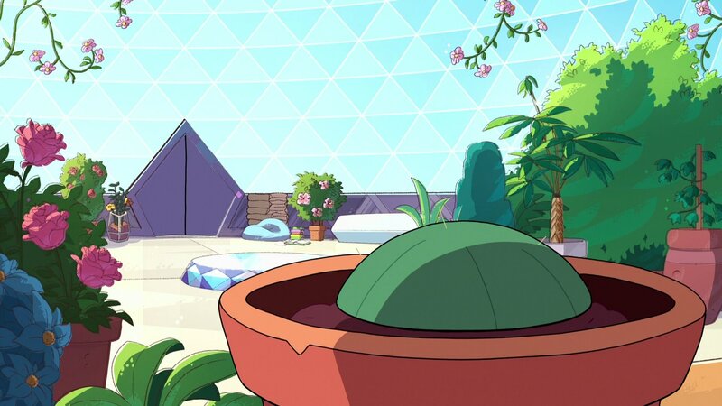 Green Dome in Pot