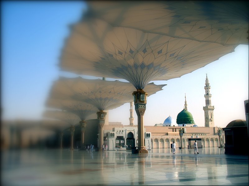 Green Dome Mosque — White