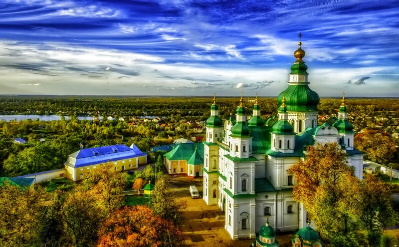 Green-domed Church Complex