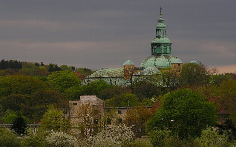 Green-domed Church