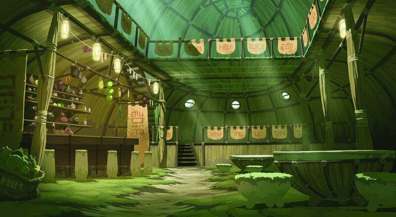 Green Domed Interior