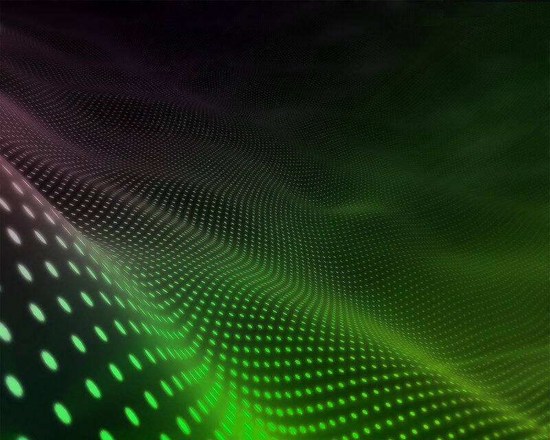 Green Dot Pattern — Abstract