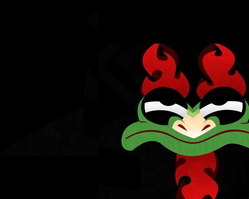 green dragon character art