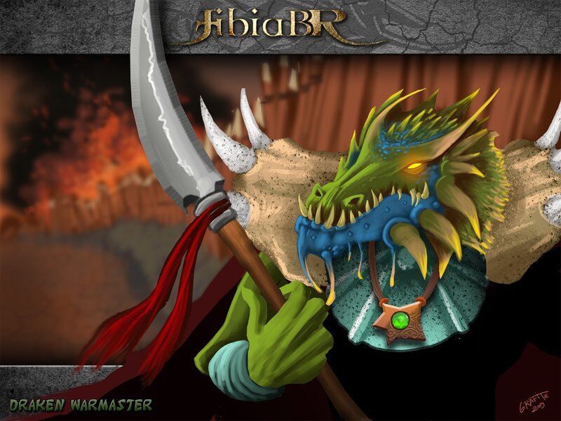 Green Dragon Character — Dramatic