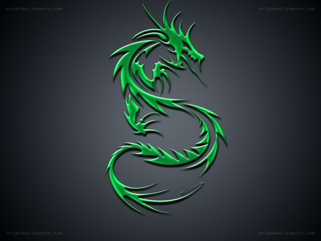 green dragon design