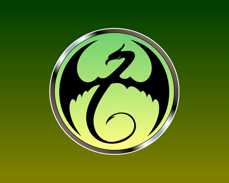 green dragon emblem