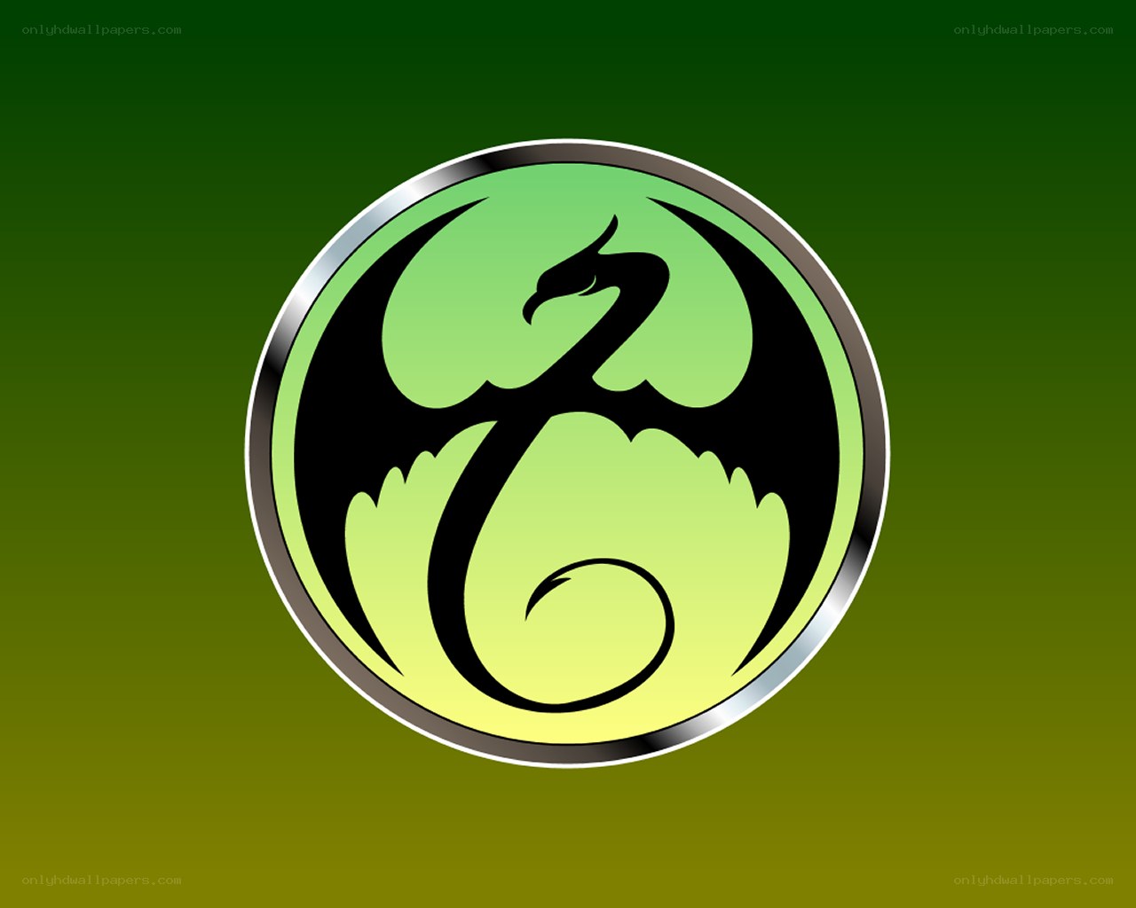 green dragon emblem