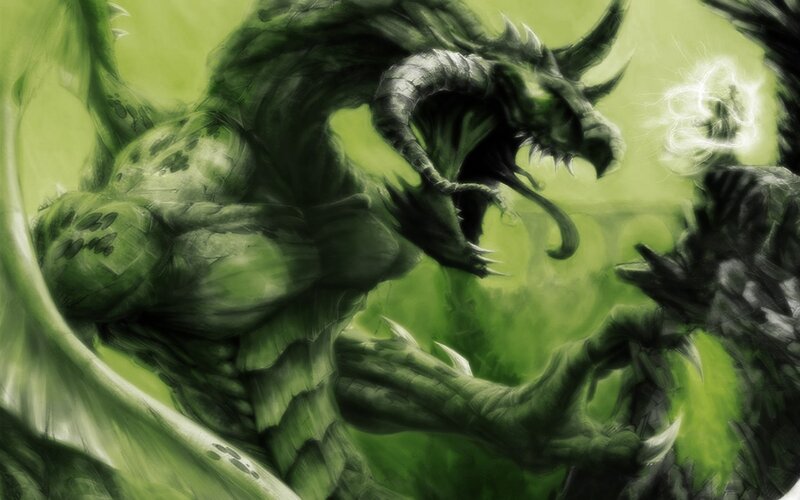 Green Dragon Fighting