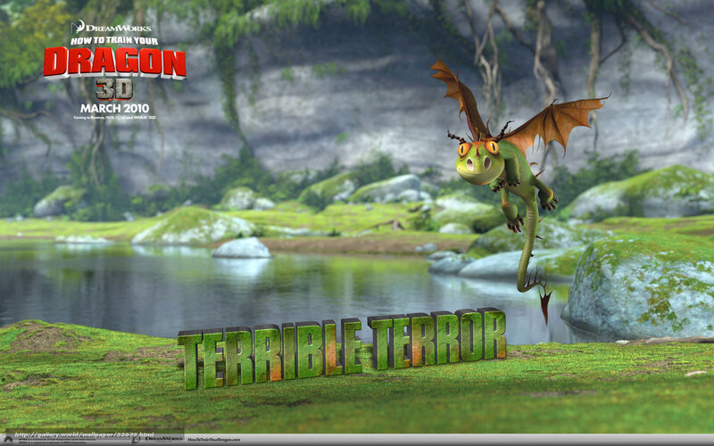 Green Dragon Flying — Playful, 3d Render