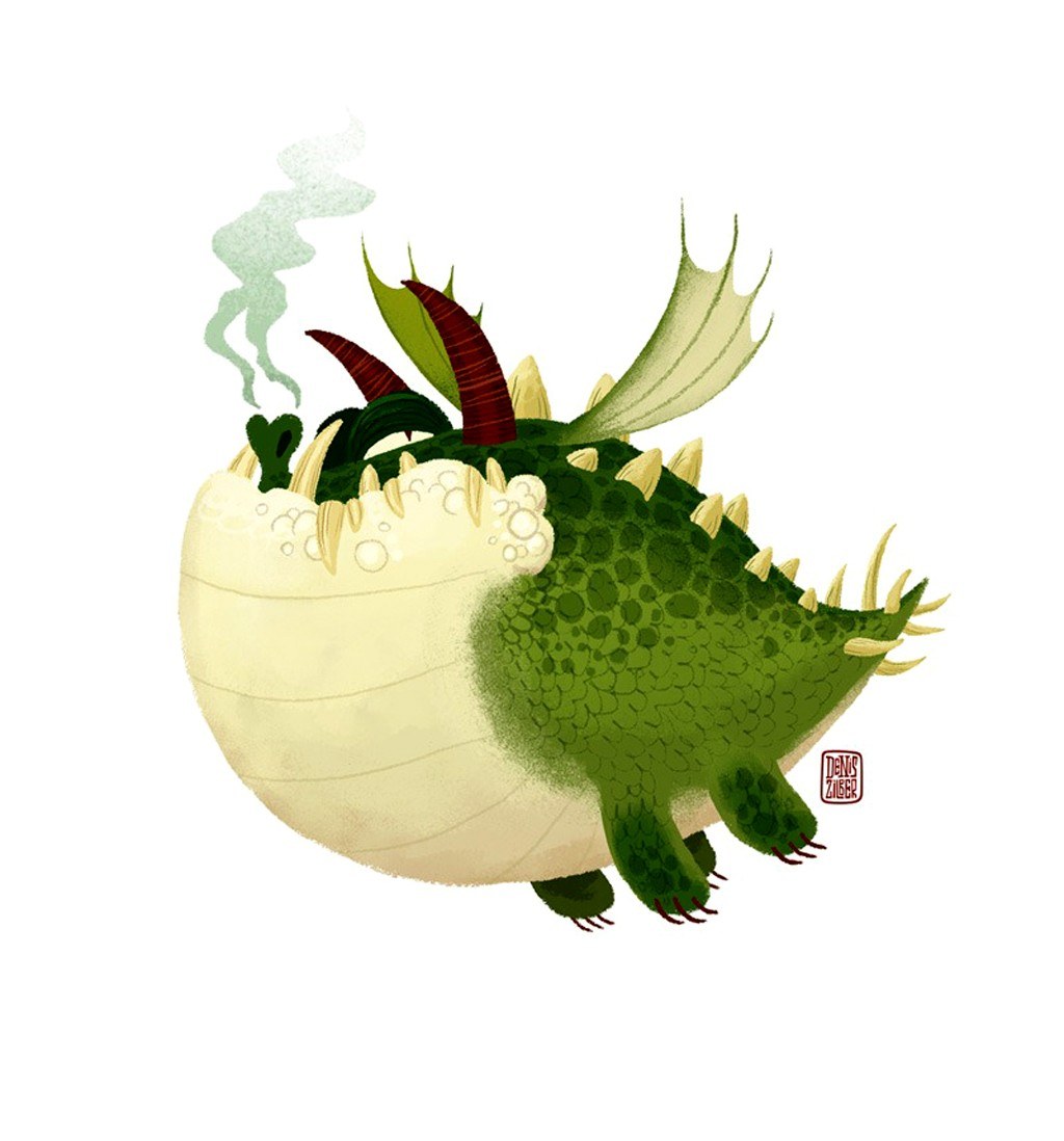 green dragon hatching
