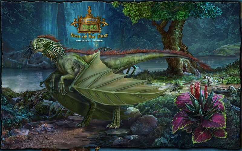 Green Dragon in Forest — Mystical, Digital Art